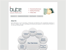 Tablet Screenshot of byteinformatics.com